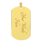To My Son | Dog Tag Chain