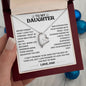 TO MY DAUGHTER , LOVE DAD | FOREVER LOVE NECKLACE