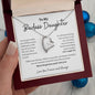 To My Badass Daughter | Forever Love Necklace