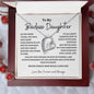 To My Badass Daughter | Forever Love Necklace