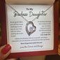 To My Badass Daughter | Forever Love Necklace