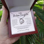 To My Badass Daughter | Forever Love Necklace