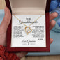 To My Granddaughter | Forever Love Necklace