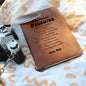 To My Precious Daughter / Graphic Leather Journal