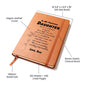 To My Precious Daughter / Graphic Leather Journal