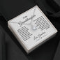 To My Granddaughter | Eternal Hope Necklace