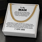 To My Man | Cuban Link Chain
