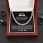 To My Man | Cuban Link Chain