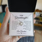 To My Granddaughter | Love Knot Necklace
