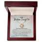 To My Badass Daughter / Love Knot Necklace