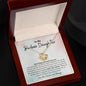 To My Badass Daughter / Love Knot Necklace