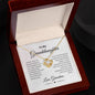 To My Granddaughter | Love Knot Necklace