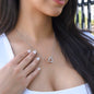 To My Beautiful Soulmate | Interlocking Hearts Necklace