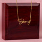 You are enough | Signature Style Name Necklace