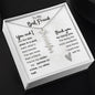 To My Best Friend | Personalized Vertical Name Necklace