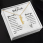To My Best Friend | Personalized Vertical Name Necklace
