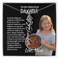 To My Precious Daughter/ Flower Name Necklace
