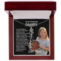 To My Precious Daughter/ Flower Name Necklace