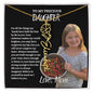 To My Precious Daughter/ Flower Name Necklace