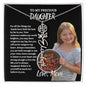 To My Precious Daughter/ Flower Name Necklace