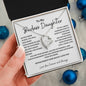 To My Badass Daughter | Forever Love Necklace