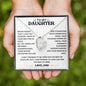 TO MY DAUGHTER , LOVE DAD | FOREVER LOVE NECKLACE