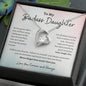 TO MY BADASS DAUGHTER / FOREVER LOVE KNECKLACE