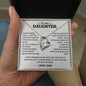 TO MY DAUGHTER , LOVE DAD | FOREVER LOVE NECKLACE