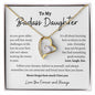 To My Badass Daughter | Forever Love Necklace