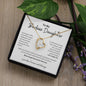 To My Badass Daughter | Forever Love Necklace
