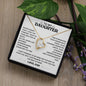TO MY DAUGHTER , LOVE DAD | FOREVER LOVE NECKLACE