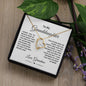 To My Granddaughter | Forever Love Necklace