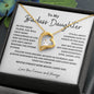 To My Badass Daughter | Forever Love Necklace