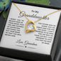 To My Granddaughter | Forever Love Necklace