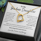 To My Badass Daughter | Forever Love Necklace