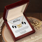 To My Mommy | From Your Tummy | Interlocking Hearts necklace