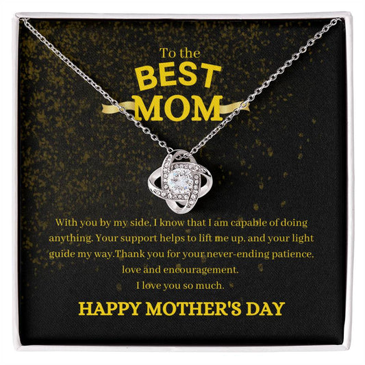 To The Best Mom | Love Knot Necklace.