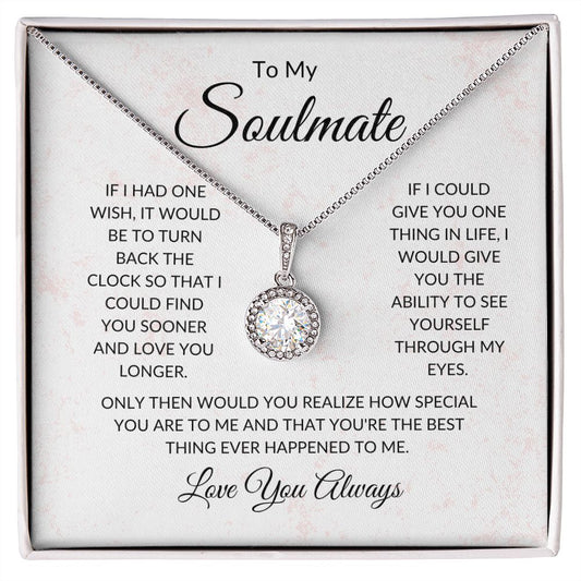 To My Soulmate | Eternal Hope Necklace