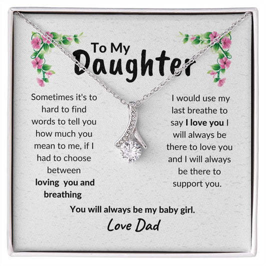 To my Daughter | Alluring Beauty Necklace